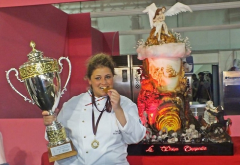 Cake design, � barese la campionessa mondiale: �Ho vinto con la Divina Commedia�